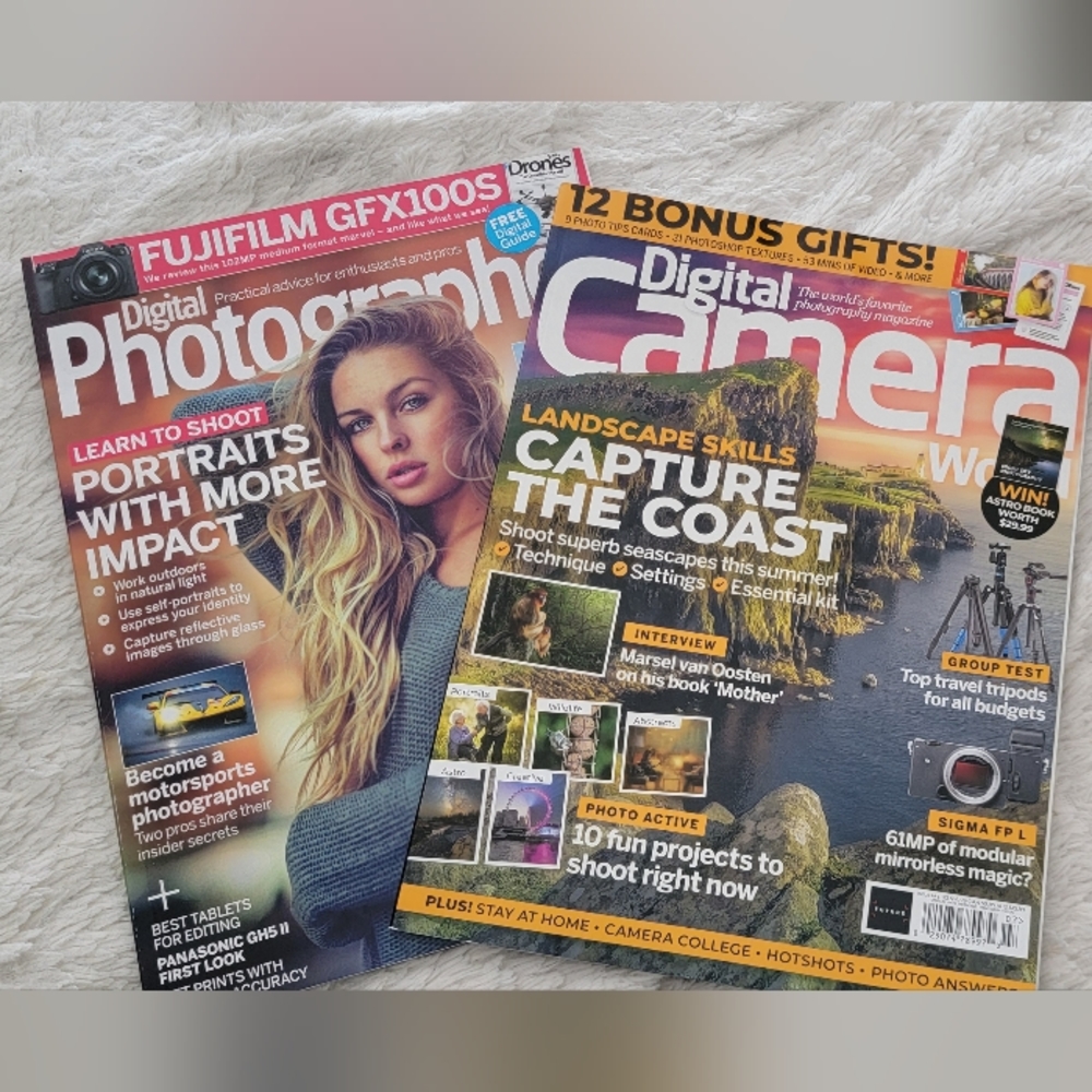 2 Photography Magazines New